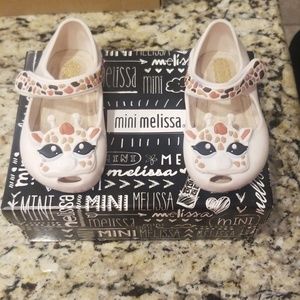 Mini Melissa Giraffe Toddle Shoes